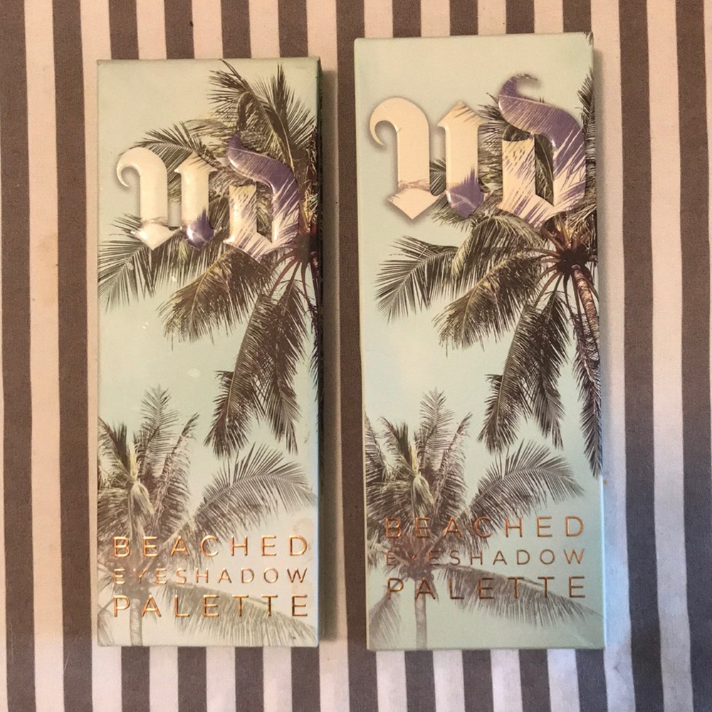 Urban decay beached eyeshadow pallete